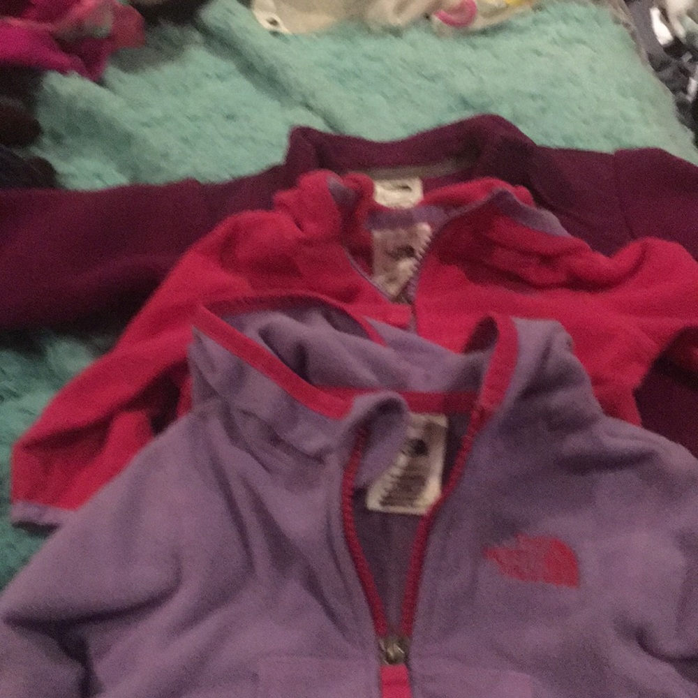 Lot of 3 Toddler Northface size 0-3!